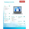 Lenovo ThinkBook 16 G9 IRL 21US007PPB 16 colių WUXGA IPS nešiojamas kompiuteris, Intel Core 7 240H, 16GB RAM, 512GB SSD, Intel Graphics, Windows 11 Pro