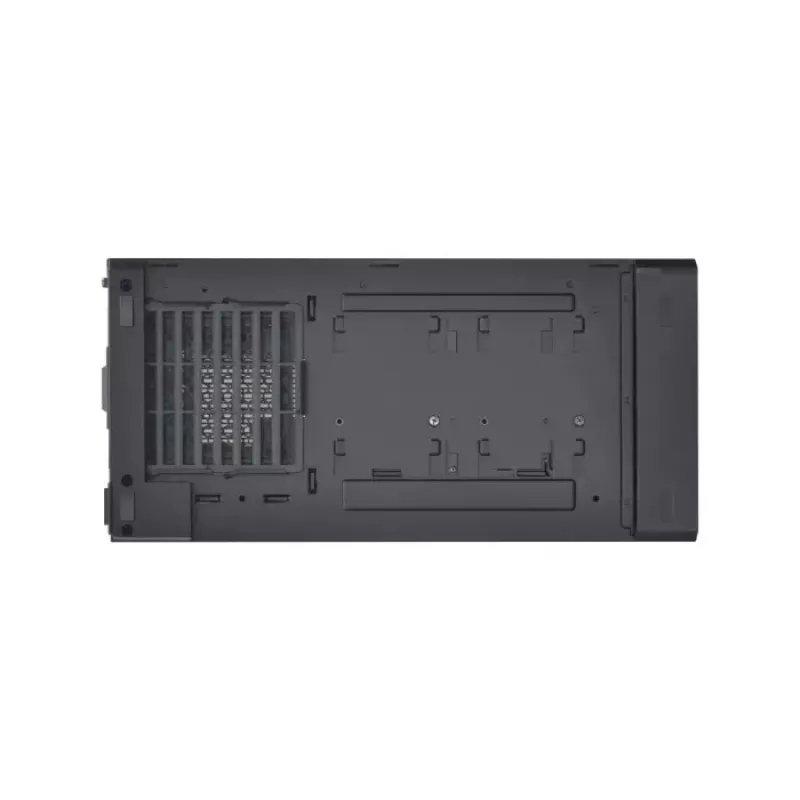 PC korpusas Lian Li Lancool 217 INF Midi Tower — Juodas, EATX/ATX/Micro-ATX/Mini-ITX, 2x120 mm priekyje, 1x140 mm gale, 1×3,5 colio + 8×2,5 colio, grūdintas stiklas