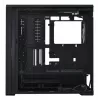 PC korpusas Lian Li Lancool 217 INF Midi Tower — Juodas, EATX/ATX/Micro-ATX/Mini-ITX, 2x120 mm priekyje, 1x140 mm gale, 1×3,5 colio + 8×2,5 colio, grūdintas stiklas