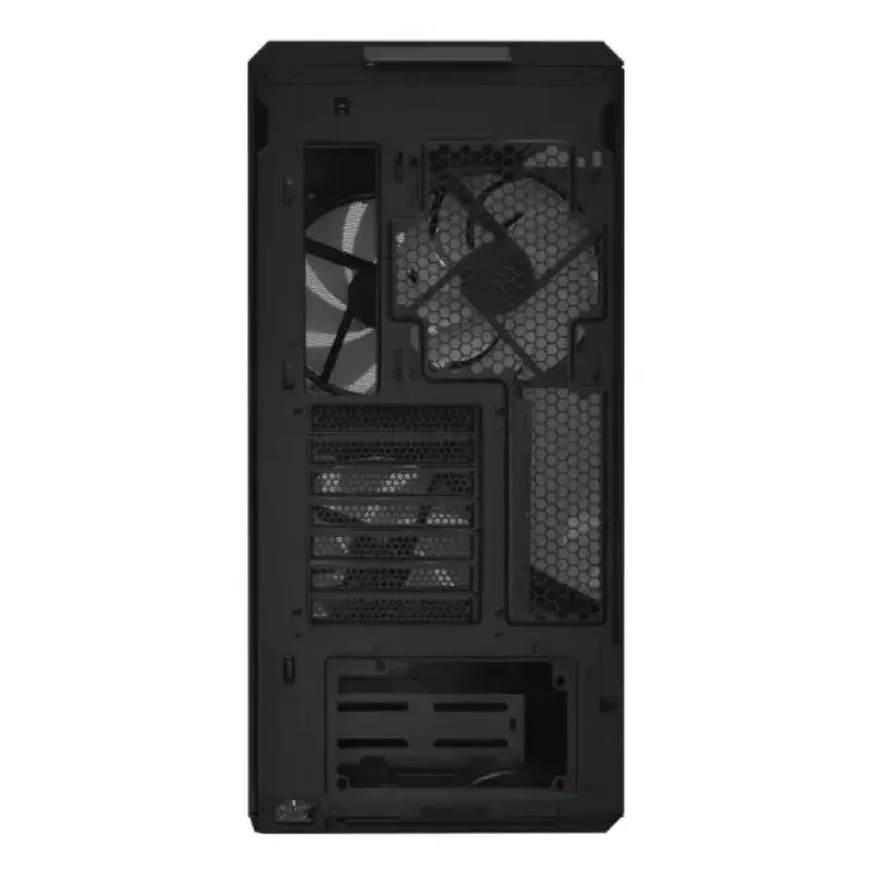 PC korpusas Lian Li Lancool 217 INF Midi Tower — Juodas, EATX/ATX/Micro-ATX/Mini-ITX, 2x120 mm priekyje, 1x140 mm gale, 1×3,5 colio + 8×2,5 colio, grūdintas stiklas