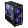 PC korpusas Lian Li Lancool 217 INF Midi Tower — Juodas, EATX/ATX/Micro-ATX/Mini-ITX, 2x120 mm priekyje, 1x140 mm gale, 1×3,5 colio + 8×2,5 colio, grūdintas stiklas