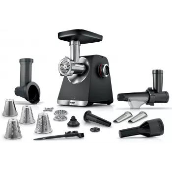 Bosch Serie 6 mėsmalė 2100 W, juoda, sidabrinė