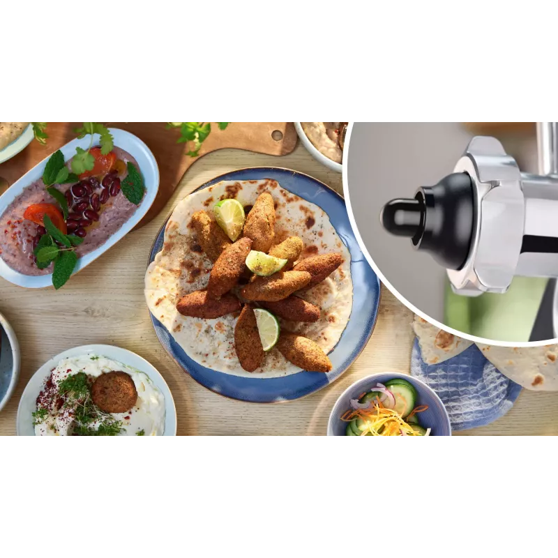 Bosch Serie 6 mėsmalė 2100 W, juoda, sidabrinė