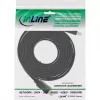 InLine HDMI plokščias kabelis High Speed su Ethernet auksuotas juodas 5m