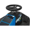 Elektrinis driftinis kartas Razor Crazy Cart Shift — mėlynas, 90 W variklis, 12 V baterija, iki 13 km/h, maks. 54 kg
