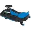 Elektrinis driftinis kartas Razor Crazy Cart Shift — mėlynas, 90 W variklis, 12 V baterija, iki 13 km/h, maks. 54 kg
