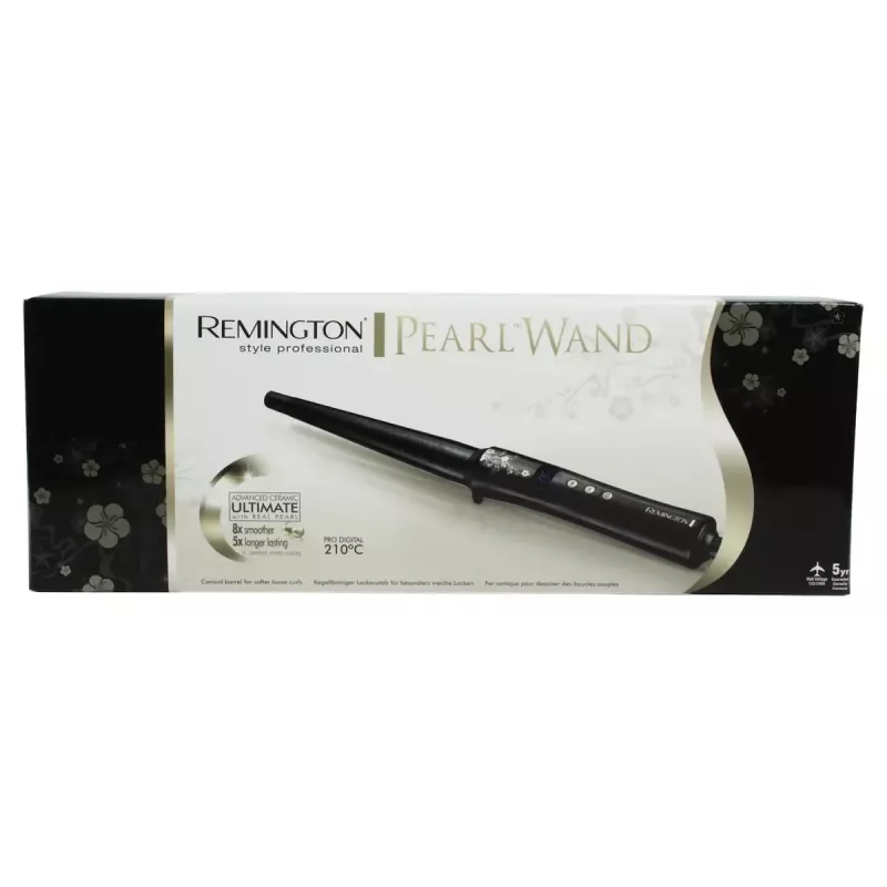 Garbanojimo strypas Remington REM-CI95 – keraminis šildymas, max 210 °C, LCD, 3 m laidas, juodas