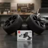 Crong Carclip laikiklis automobiliui ant prietaisų skydelio ir priekinio stiklo, pasyvus, išmaniesiems telefonams, juodas (anglies pluoštas)