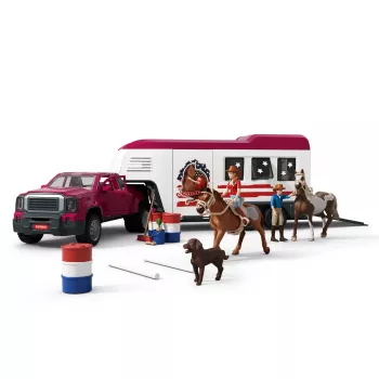 Schleich Lakeside sunkvežimis su priekaba
