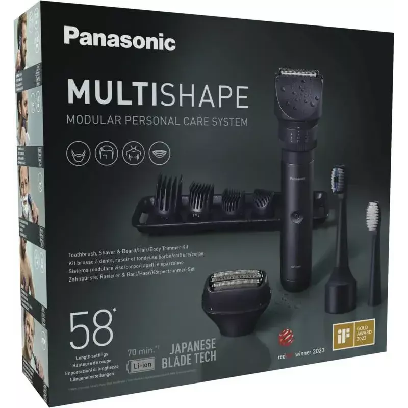 Kelioninis trimeris Panasonic X-Shape Travel mėlynas