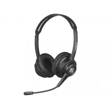 Sandberg Wireless Headset ANC+ENC belaidės ausinės, juodos