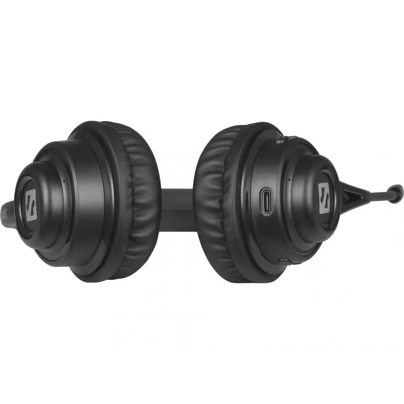 Sandberg Wireless Headset ANC+ENC belaidės ausinės, juodos