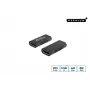 Microconnect USB3.2CFFA USB-C kištukas-lizdas adapteris juodas