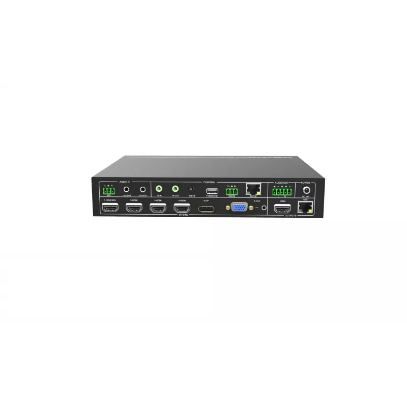 VivoLink HDBaseT Seamless Scaler kit VL120026-C1 — profesionalus HDBaseT vaizdo keitiklio rinkinys AV signalų paskirstymui