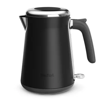 Elektrinis virdulys Tefal KI6668E0 – 1,7 L, 2400 W, nerūdijančio plieno korpusas, juodas