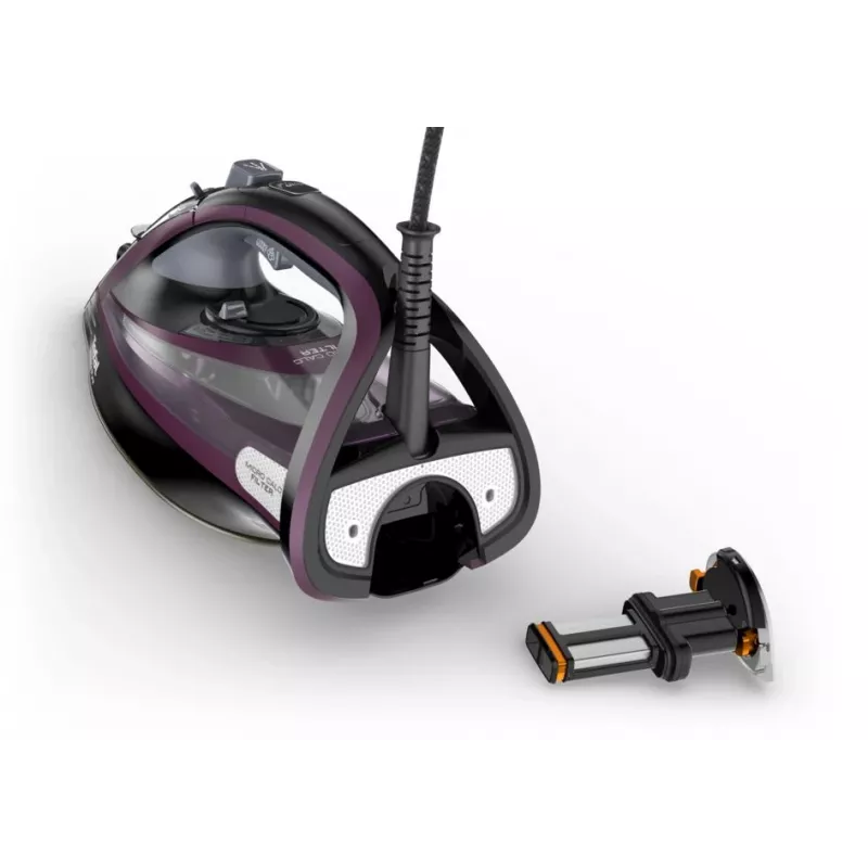 Lyginimo ir garų lygintuvas Tefal Ultimate Pure FV9835 — 3000 W, 55 g/min nuolatinis garas, 240 g/min garo smūgis, 0,35 L bakelis, 2,5 m laidas, antikalkis