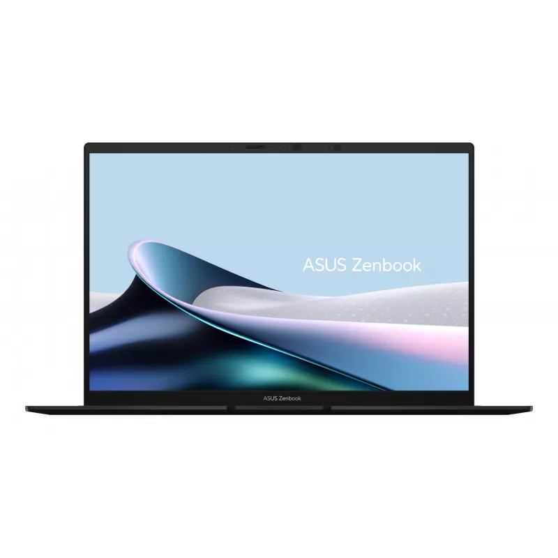 Nešiojamas kompiuteris ASUS Zenbook 14 OLED UM3406KA — AMD Ryzen AI 7 350, 14 colių 3K (2880×1800), 32 GB RAM, 1 TB SSD, Windows 11 Home, juodos spalvos