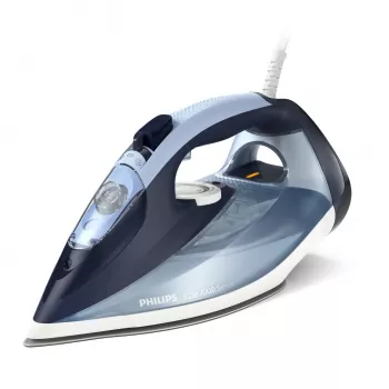 Lyginimo lygintuvas Philips DST7020/20 — 2800 W, SteamGlide Plus padas, 50 g/min nuolatinis, 250 g/min stiprinimas, 0,3 L talpa, mėlyna