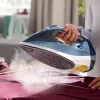 Lyginimo lygintuvas Philips DST7020/20 — 2800 W, SteamGlide Plus padas, 50 g/min nuolatinis, 250 g/min stiprinimas, 0,3 L talpa, mėlyna