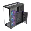 MODECOM Volcano SPACE XL ARGB Full Tower korpusas – E-ATX, grūdintas stiklas, ARGB, iki 440 mm GPU