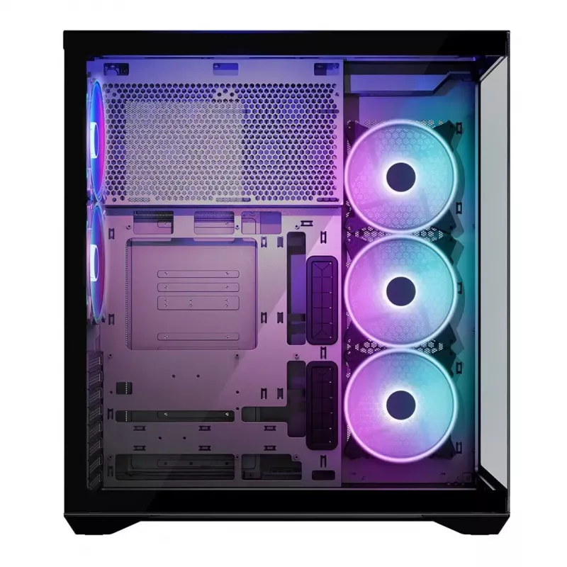 MODECOM Volcano SPACE XL ARGB Full Tower korpusas – E-ATX, grūdintas stiklas, ARGB, iki 440 mm GPU