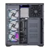 MODECOM Volcano SPACE XL ARGB Full Tower korpusas – E-ATX, grūdintas stiklas, ARGB, iki 440 mm GPU