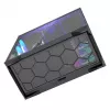 MODECOM Volcano SPACE XL ARGB Full Tower korpusas – E-ATX, grūdintas stiklas, ARGB, iki 440 mm GPU