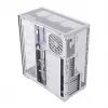 MODECOM Volcano SPACE XL FULL TOWER NF White — ARGB, grūdintas stiklas, 8 išplėtimo lizdai, iki 440 mm GPU