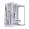 MODECOM Volcano SPACE XL FULL TOWER NF White — ARGB, grūdintas stiklas, 8 išplėtimo lizdai, iki 440 mm GPU