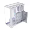 MODECOM Volcano SPACE XL FULL TOWER NF White — ARGB, grūdintas stiklas, 8 išplėtimo lizdai, iki 440 mm GPU