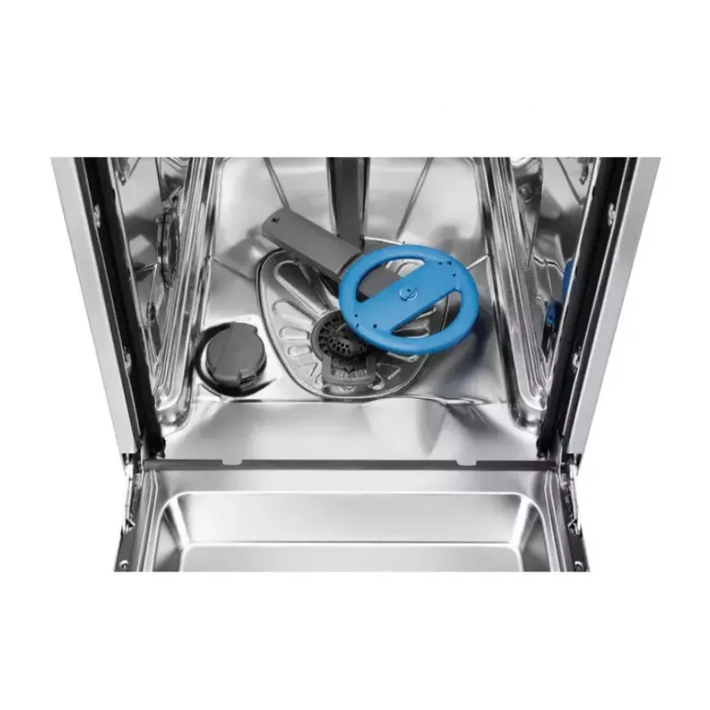 Įmontuojamas indaplovė Electrolux EEM43211L, siaura 45 cm, 10 komplektų, 44 dB, 8 programų, AirDry