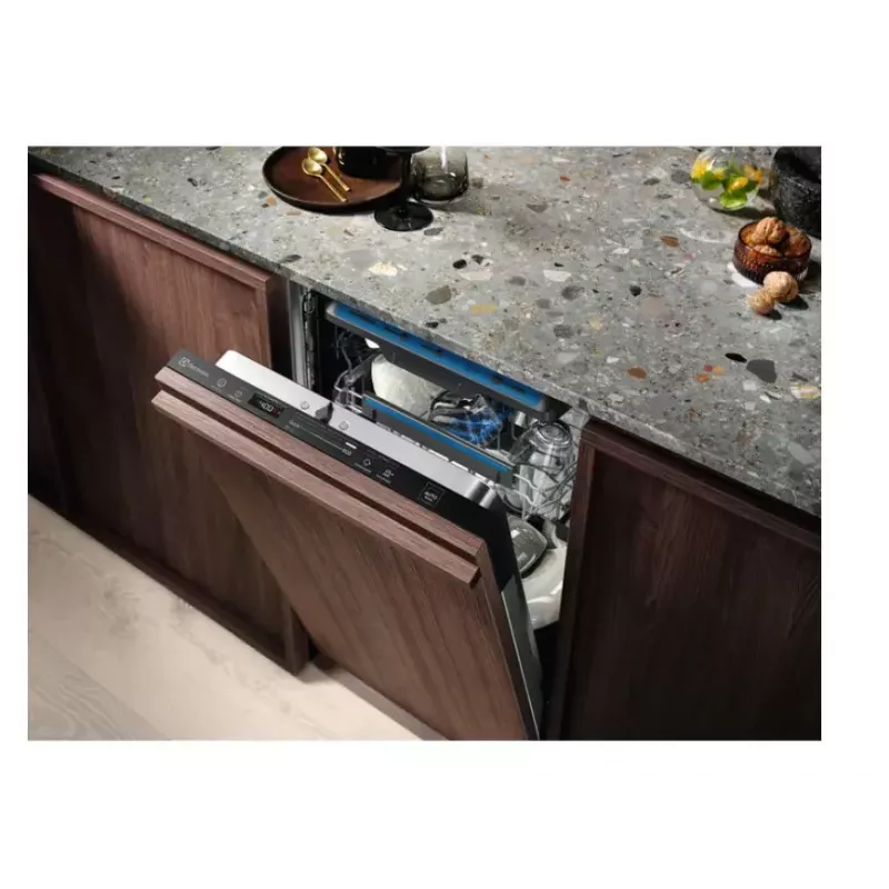 Įmontuojamas indaplovė Electrolux EEM43211L, siaura 45 cm, 10 komplektų, 44 dB, 8 programų, AirDry
