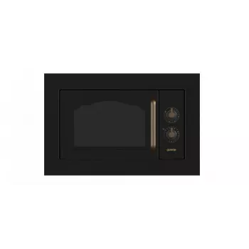 Gorenje BM235CLB juoda kombinuota mikrobangų krosnelė įmontuojama 23 L 800 W