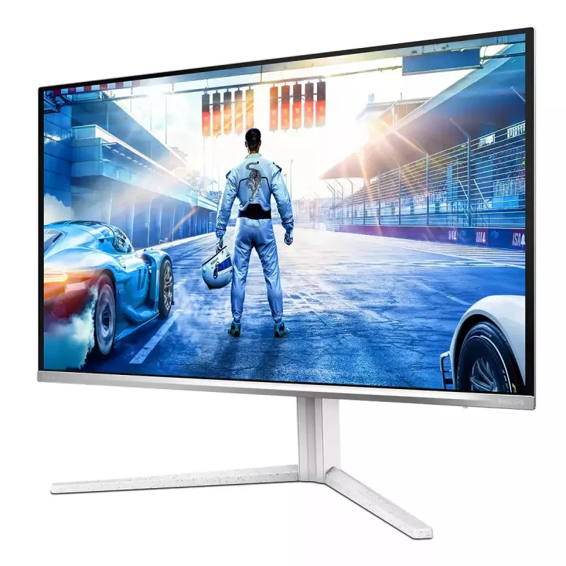 Philips Evnia 6000 27M2N6501L/01 monitorius 67,3 cm (26,5 colio) 2560 x 1440 pikselių Quad HD QD-OLED Baltas