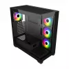FSP M340-BA korpusas Midi Tower mITX, mATX, ATX juodas ARGB
