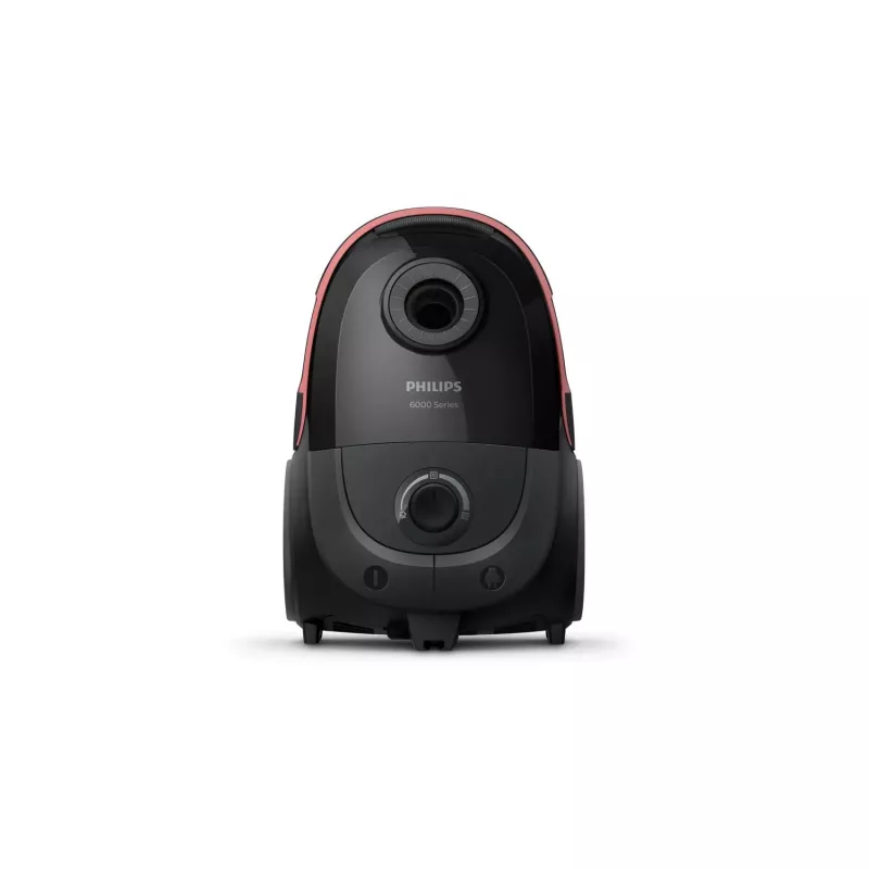 Cilindrinis dulkių siurblys Philips XD6142/12 — 900 W, 4 L dulkių maišas, HEPA filtras, juodas