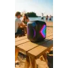 Patalpų/lauko garsiakalbių sistema BLAUPUNKT PB6LED — 40 W RMS, Bluetooth, FM, MicroSD, LED ekranas, 4500 mAh baterija