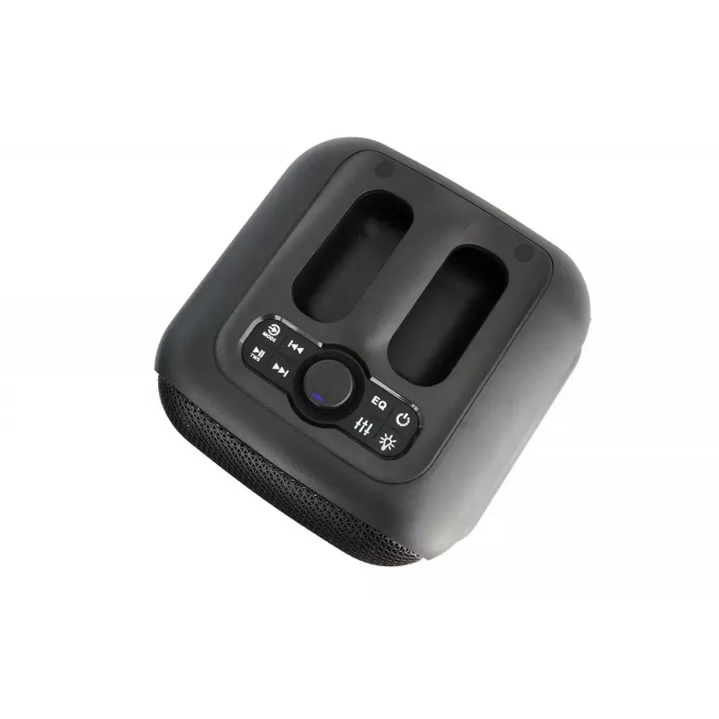 Patalpų/lauko garsiakalbių sistema BLAUPUNKT PB6LED — 40 W RMS, Bluetooth, FM, MicroSD, LED ekranas, 4500 mAh baterija