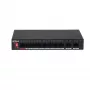 Dahua PFS3010-8ET-96-V2 PoE komutatorius be valdymo, 8 PoE prievadai, 96 W