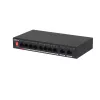 Dahua PFS3010-8ET-96-V2 PoE komutatorius be valdymo, 8 PoE prievadai, 96 W