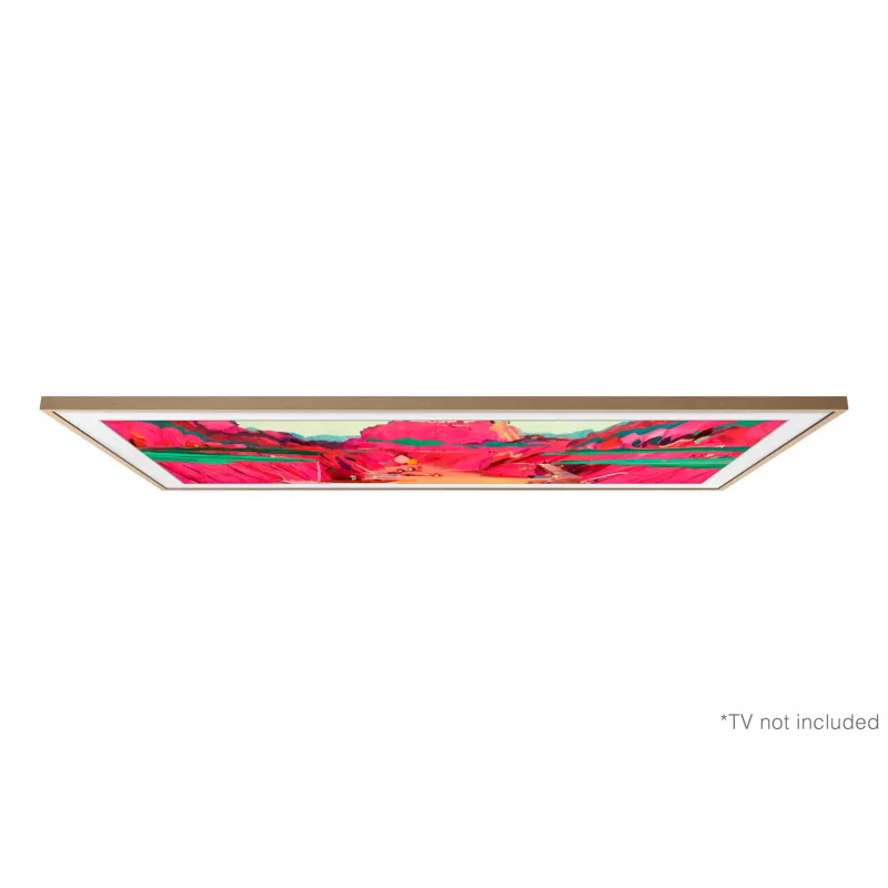 Samsung 75 inch Pritaikomas rėmelis Frame White Bezel (2025) - Teak, Frame, Beige, 190.5 cm (75 coliai), 190.5 cm (75 coliai), Samsung, LS03F