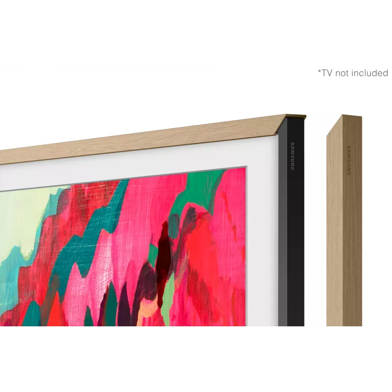 Samsung 75 inch Pritaikomas rėmelis Frame White Bezel (2025) - Teak, Frame, Beige, 190.5 cm (75 coliai), 190.5 cm (75 coliai), Samsung, LS03F