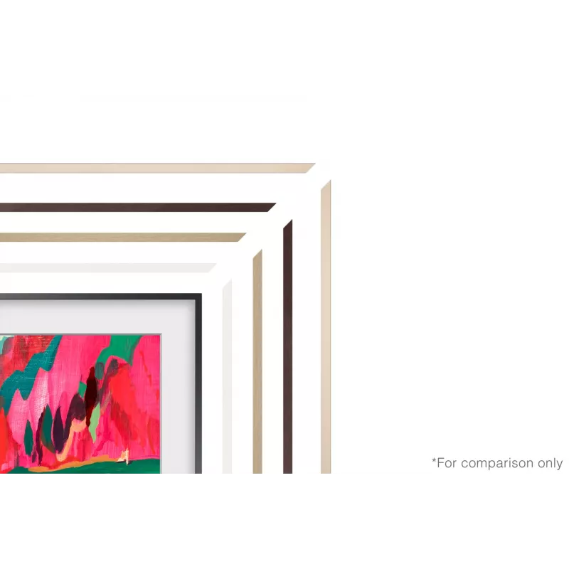 Samsung 75 inch Pritaikomas rėmelis Frame White Bezel (2025) - Teak, Frame, Beige, 190.5 cm (75 coliai), 190.5 cm (75 coliai), Samsung, LS03F