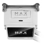 ASUS MAX Gaming LC 360 ARGB LCD White Edition – 360 mm procesoriaus skysčinis aušintuvas su 2,4 inch IPS LCD ekranu, 3× 120 mm ARGB ventiliatoriai, palaiko AM4/AM5/LGA1700