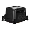 Vandens aušintuvas ASUS MAX GAMING LC 360 ARGB LCD — 360 mm radiatorius, 120 mm ventiliatoriai, palaiko AM4/AM5/LGA1700, juodas