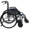 Neįgaliojo vežimėlis MDH NAVY1 aliumininis, sėdynė 43×42 cm, maks. apkrova 120 kg, sulankstomas, 14,4 kg