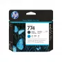 HP 774 matinė juoda/cyan DesignJet spausdinimo galvutė