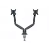 Multibrackets M Deskmount Gas Spring Dual Black – Dviejų monitorių laikiklis su dujine spyruokle