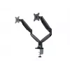 Multibrackets M Deskmount Gas Spring Dual Black – Dviejų monitorių laikiklis su dujine spyruokle