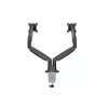 Multibrackets M Deskmount Gas Spring Dual Black – Dviejų monitorių laikiklis su dujine spyruokle